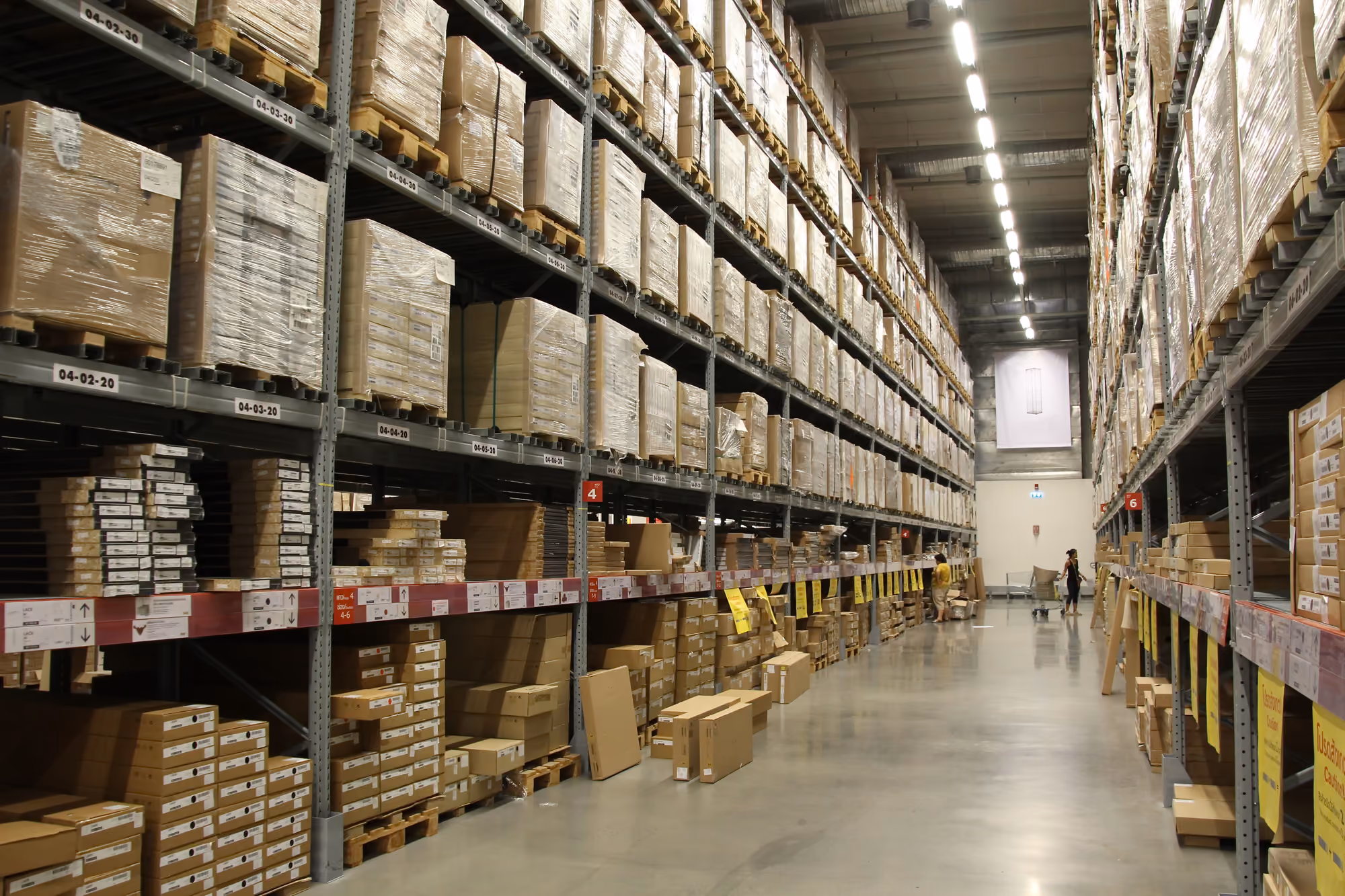 Warehouse storage