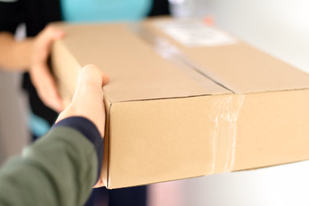 Entrega de uma encomenda