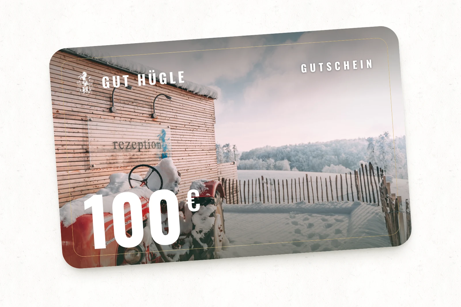 Gift vouchers Christmas Gut Hügle