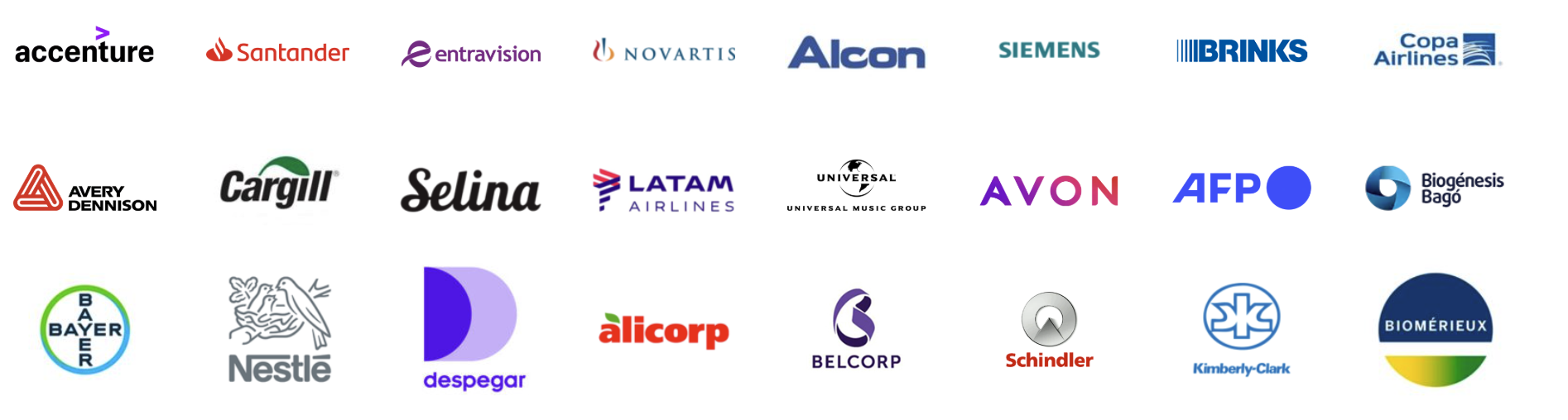 algunos de los clientes utilizando APG