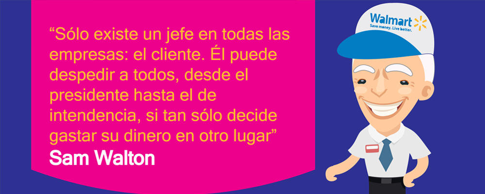 El verdadero jefe de una empresa es el cliente