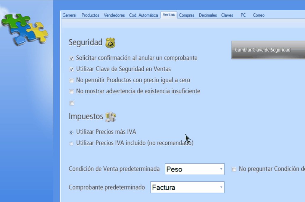 Ingresa la clave de anulación de ventas