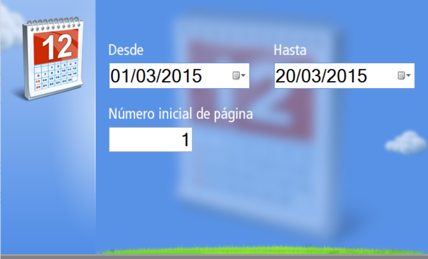 Seleccionar periodo IVA