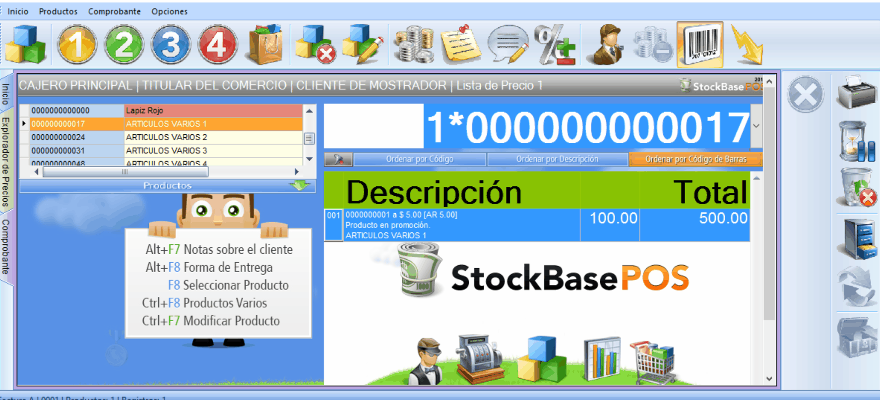 Selección de impuesto a aplicar