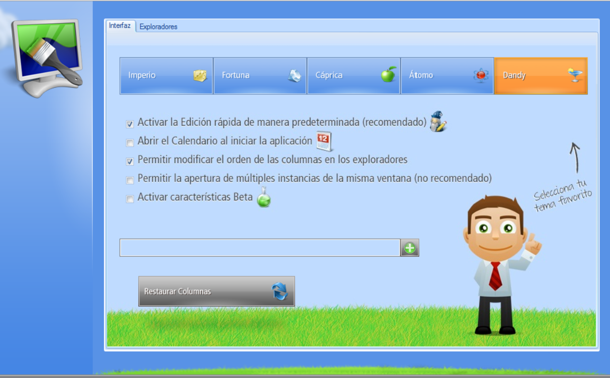 Interfaz UI ERP