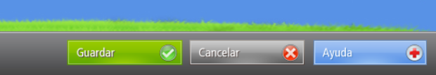 Botón "Guardar" para grabar los datos del nuevo cliente en la base de datos del sistema
