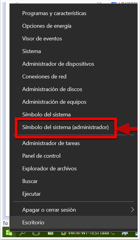 CMD en Windows 10