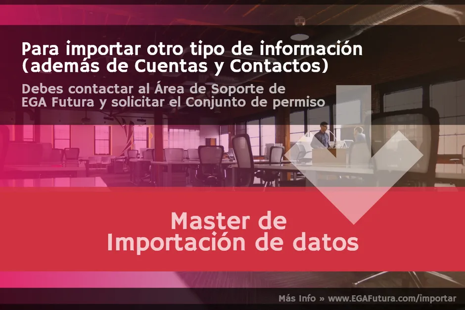Master de Importación de datos