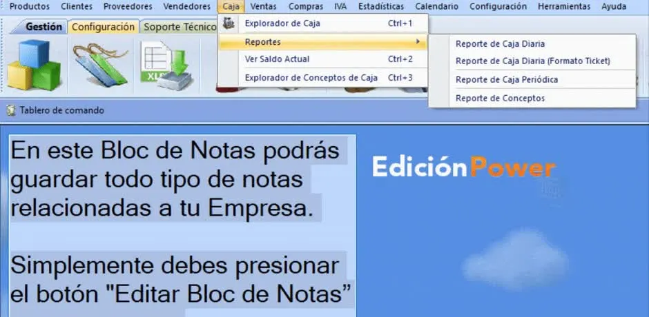 Reportes de Caja