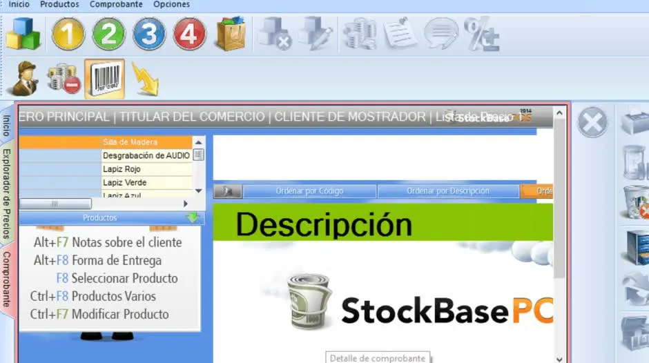 Inicio facturacion en sistema