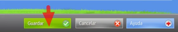 Botón guardar