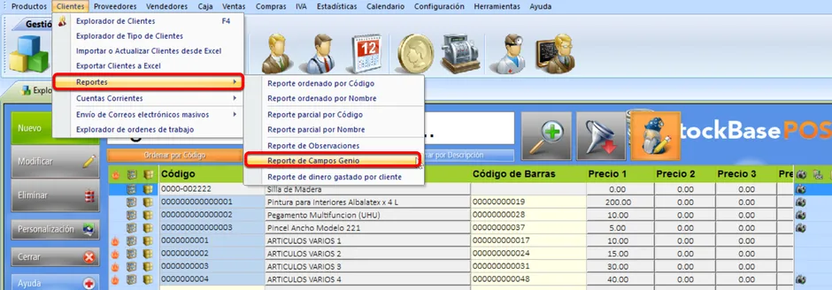 Reporte Campos Genio