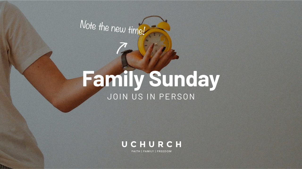 Same place but a new time! Let's gather this Sunday - February 13th, 2025 at 9:30 AM at Bowness Hall