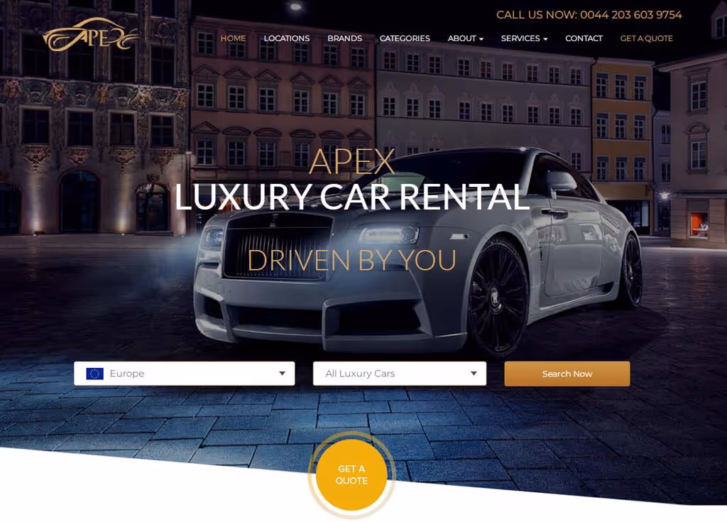 Apex Luxury Car Rental