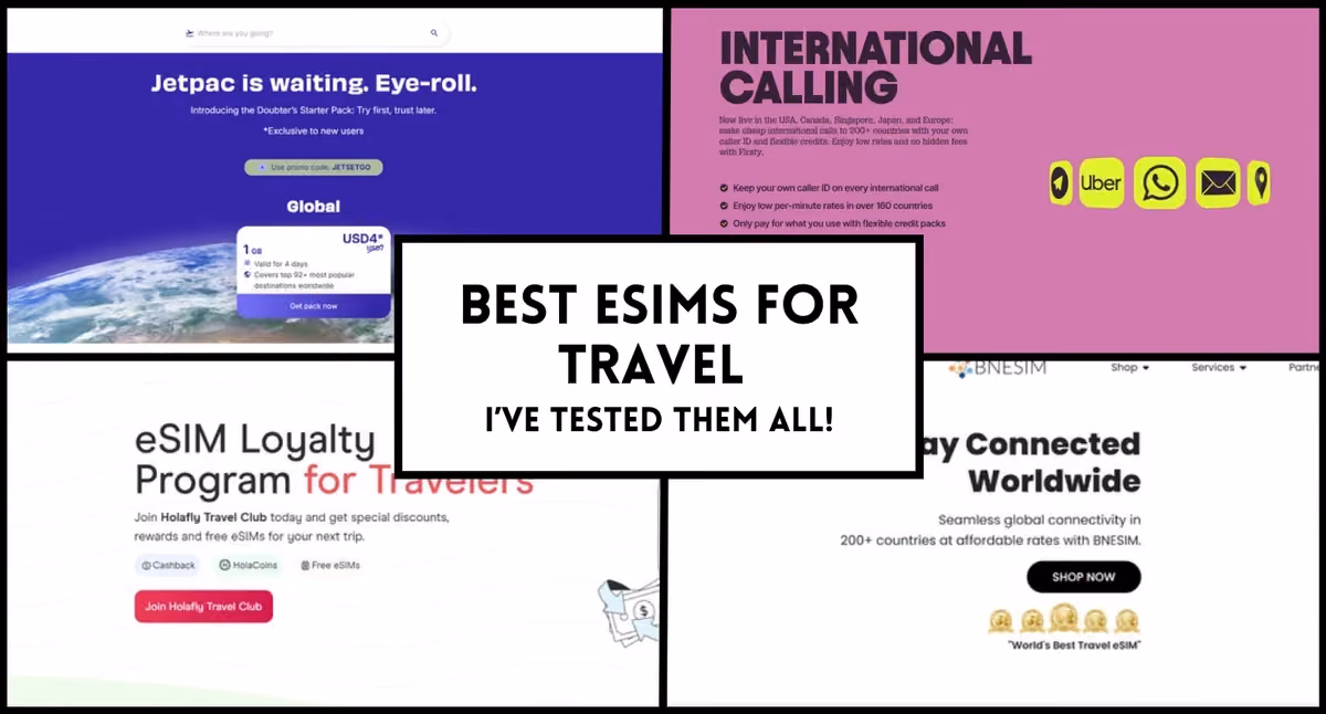 best e sim for travel 