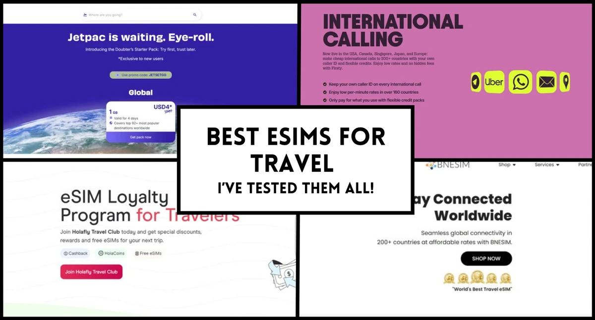 best e sim for travel 