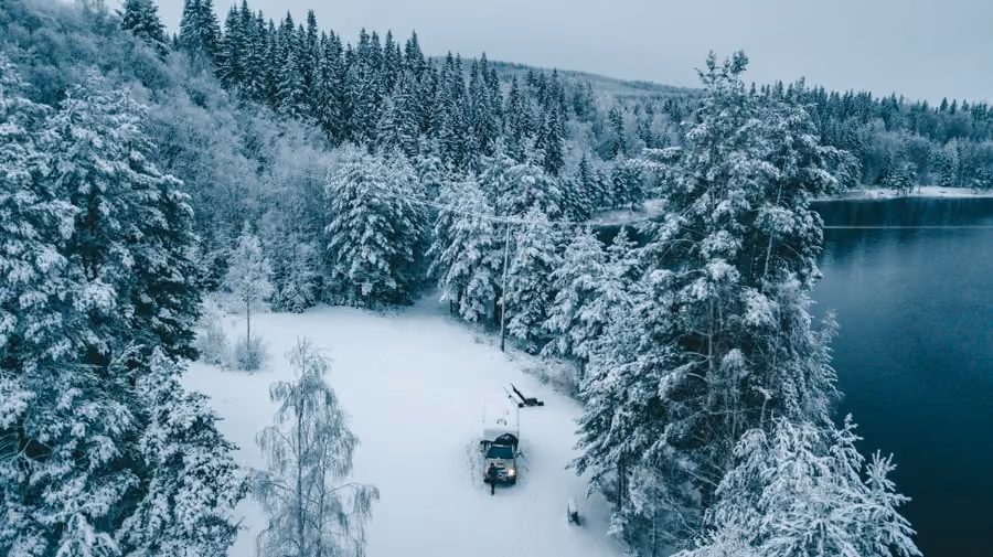 wild camping in sweden