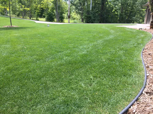 Gull Lake lawn fertilizing