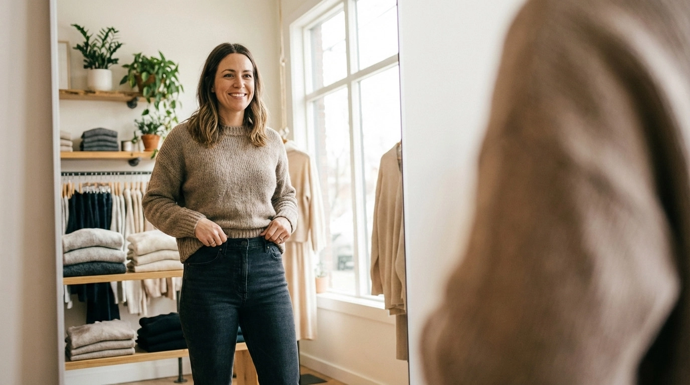 Jeans Shopping How to Finally Get Rid of the Muffin Top