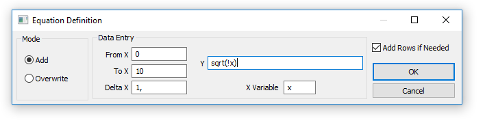 Задание функции через Equation femap nastran