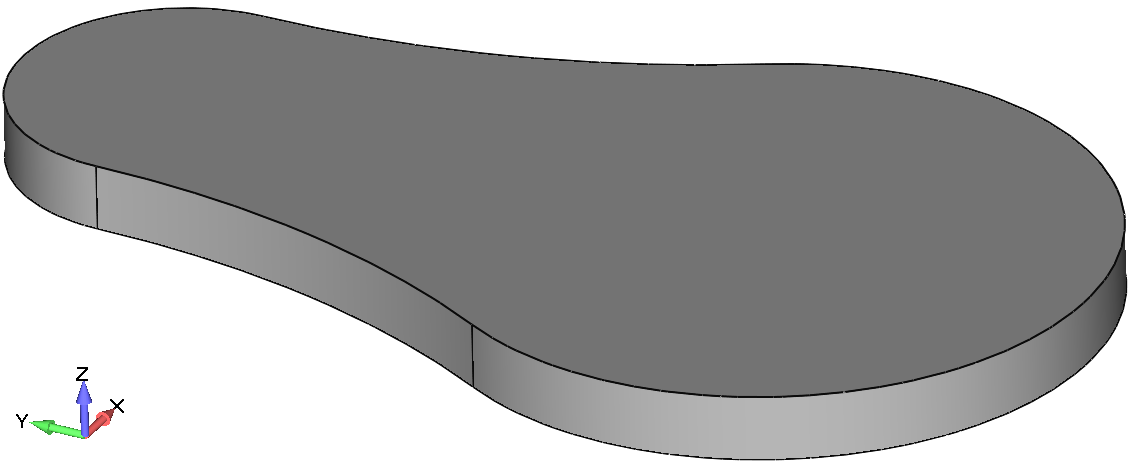 Femap ‍Твердотельная деталь (Solid)