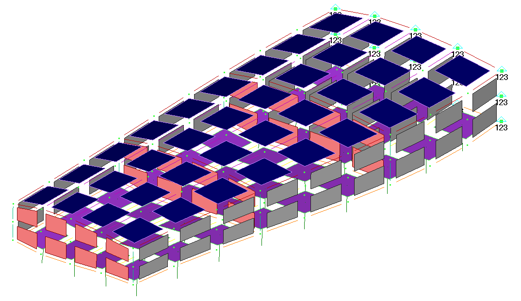 Femap NX Nastran отображение элементов с заполнением 