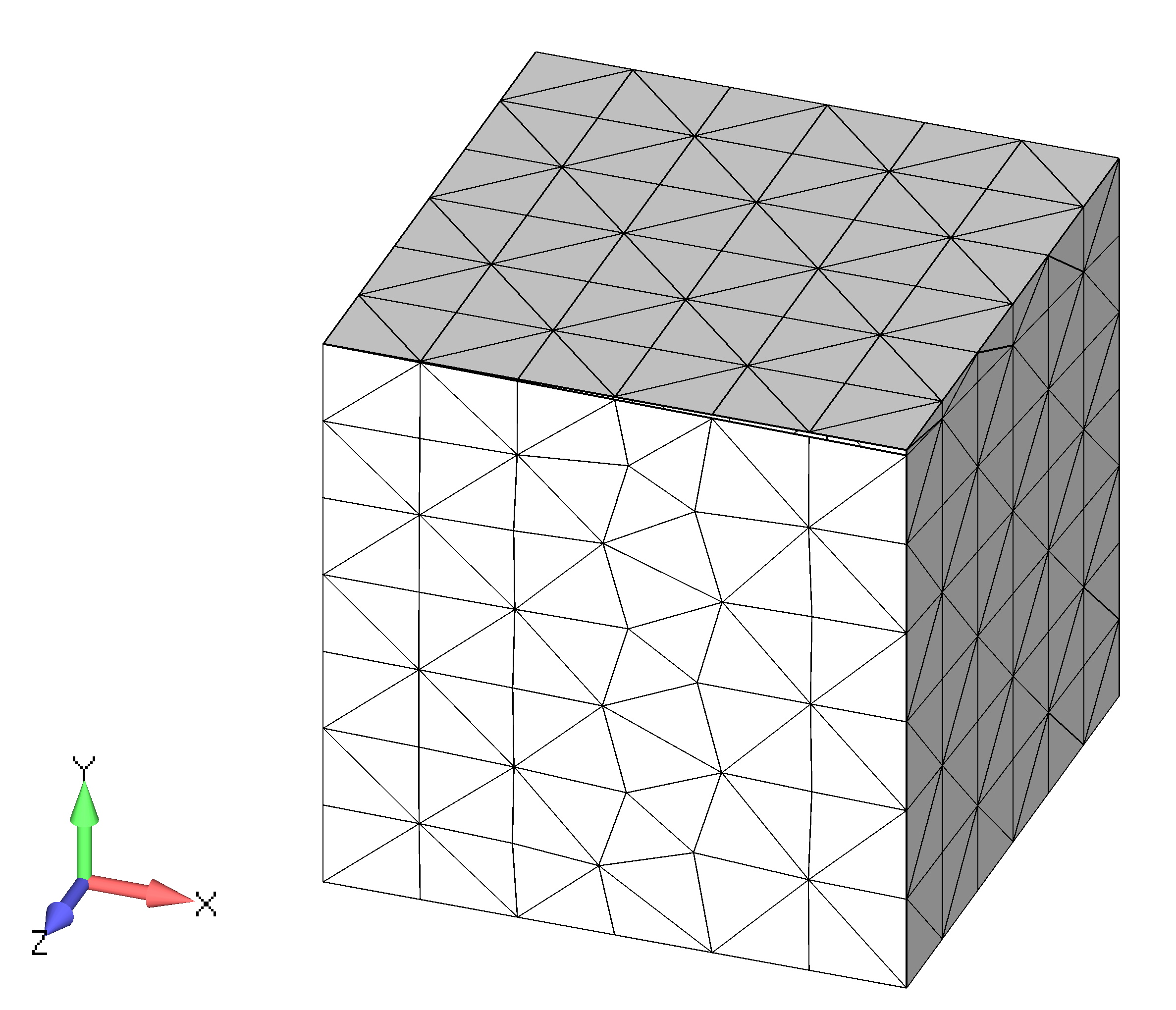 Femap NX Nastran создание объемной сетки