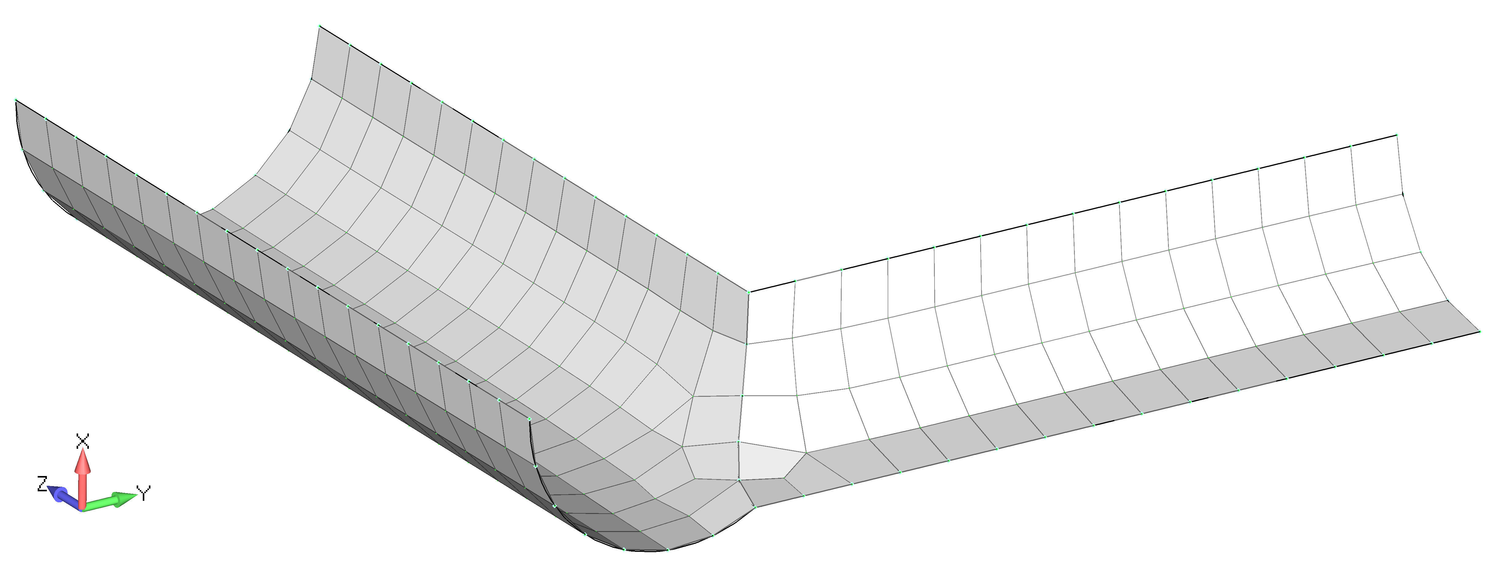 Femap NX Nastran Создание сетки