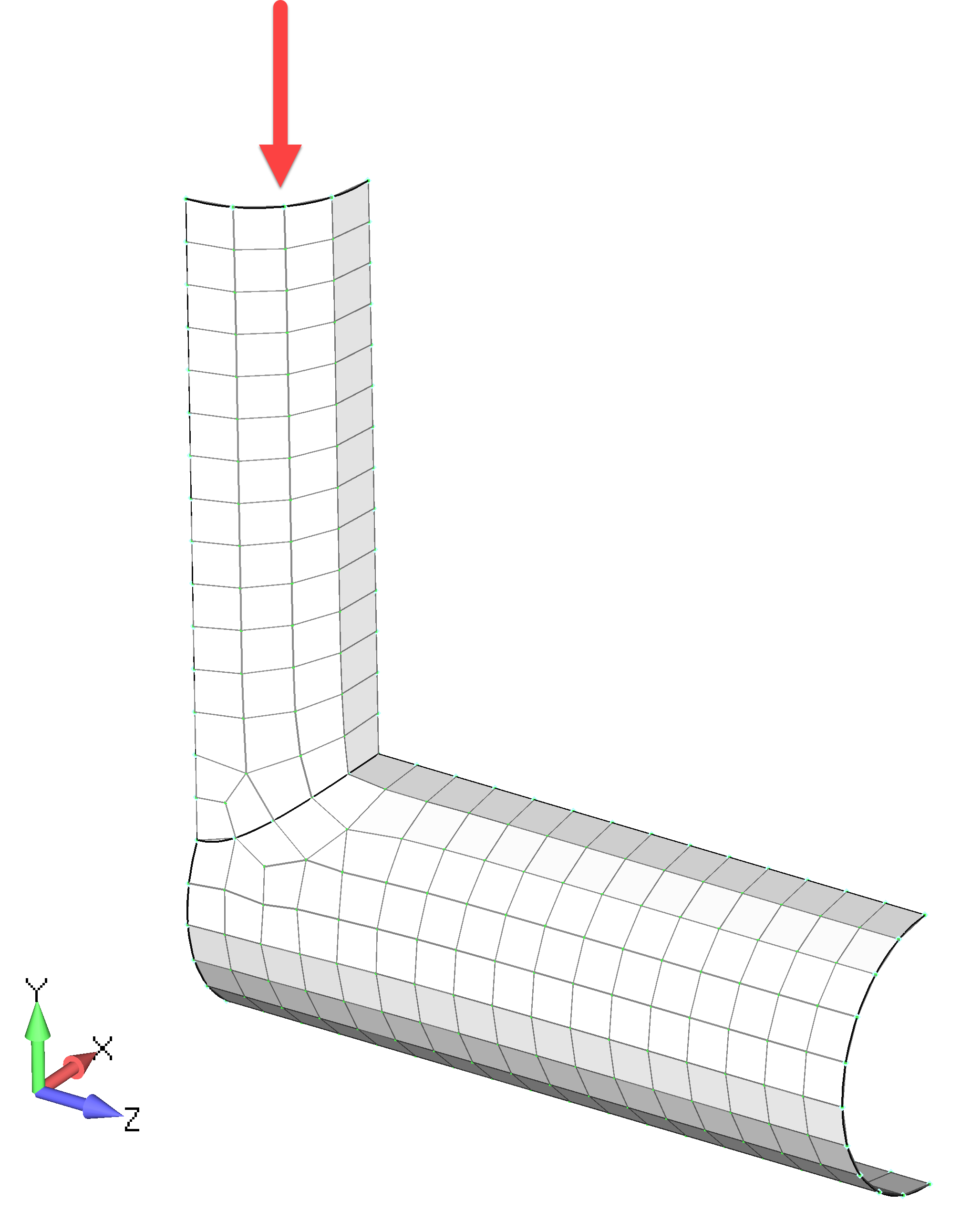 Femap NX Nastran Задание нагрузок и закреплений