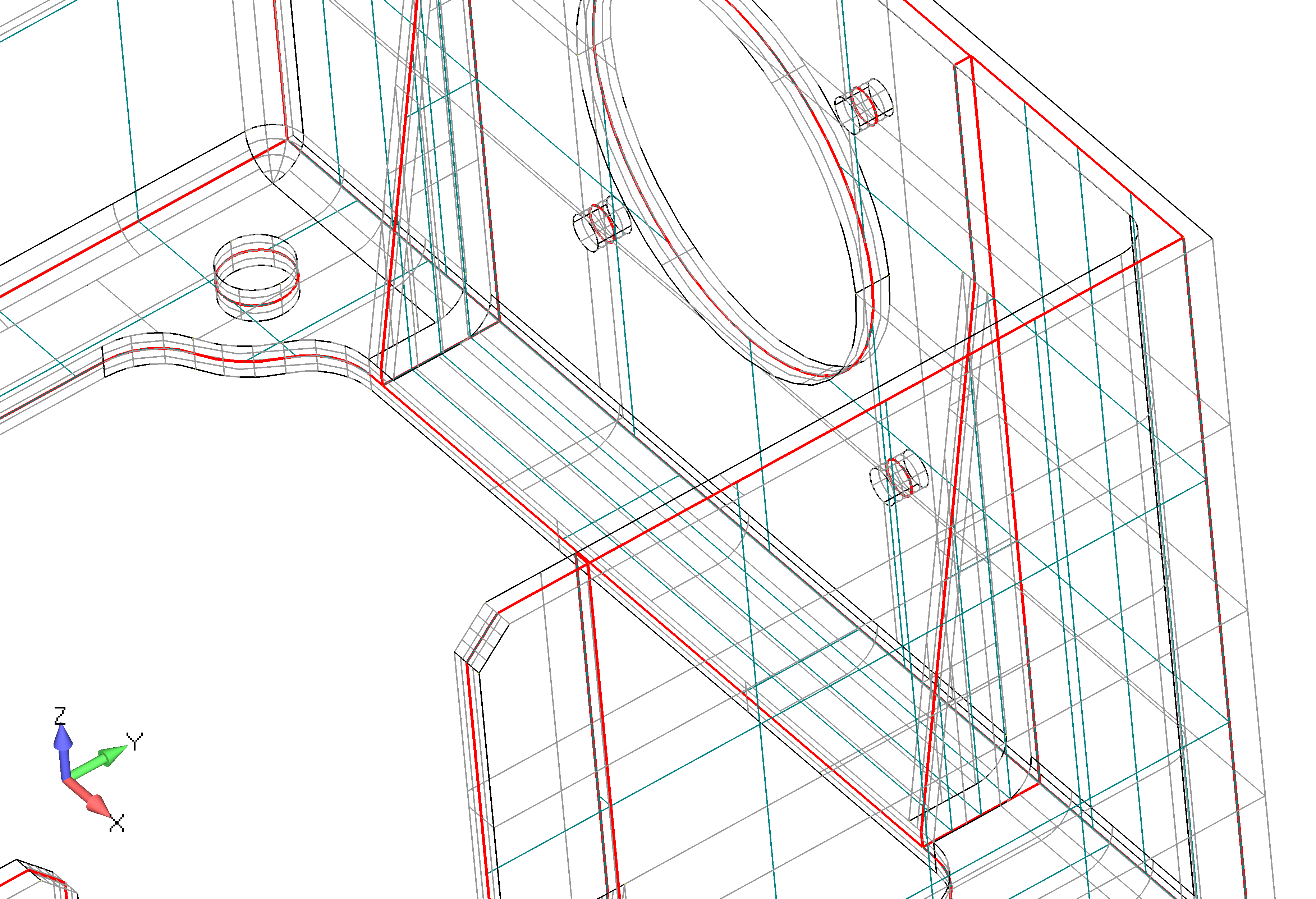 Femap 12 NX Nastran автоматическое построение серединных поверхностей