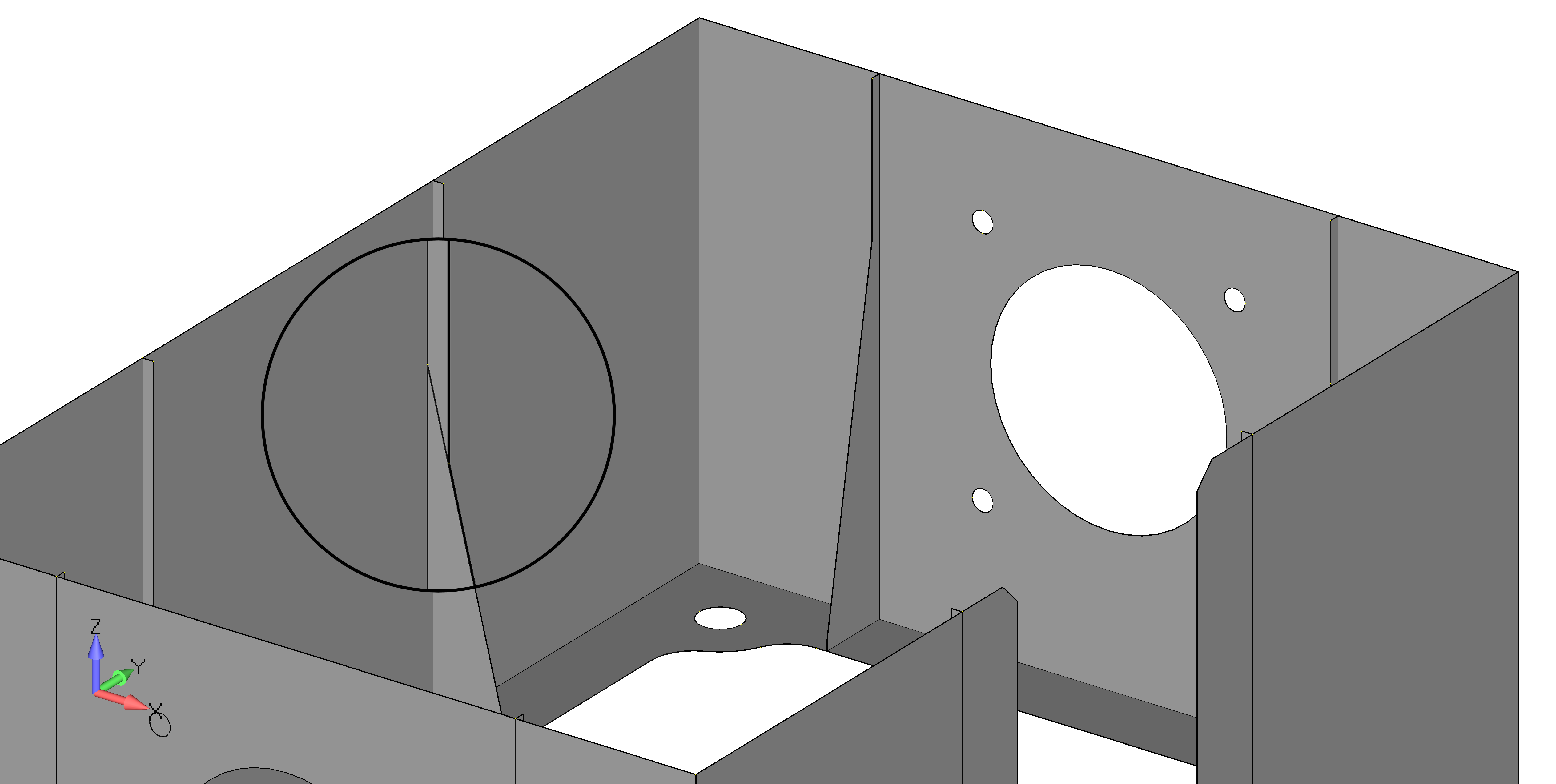 Femap 12 NX Nastran очистка геометрии