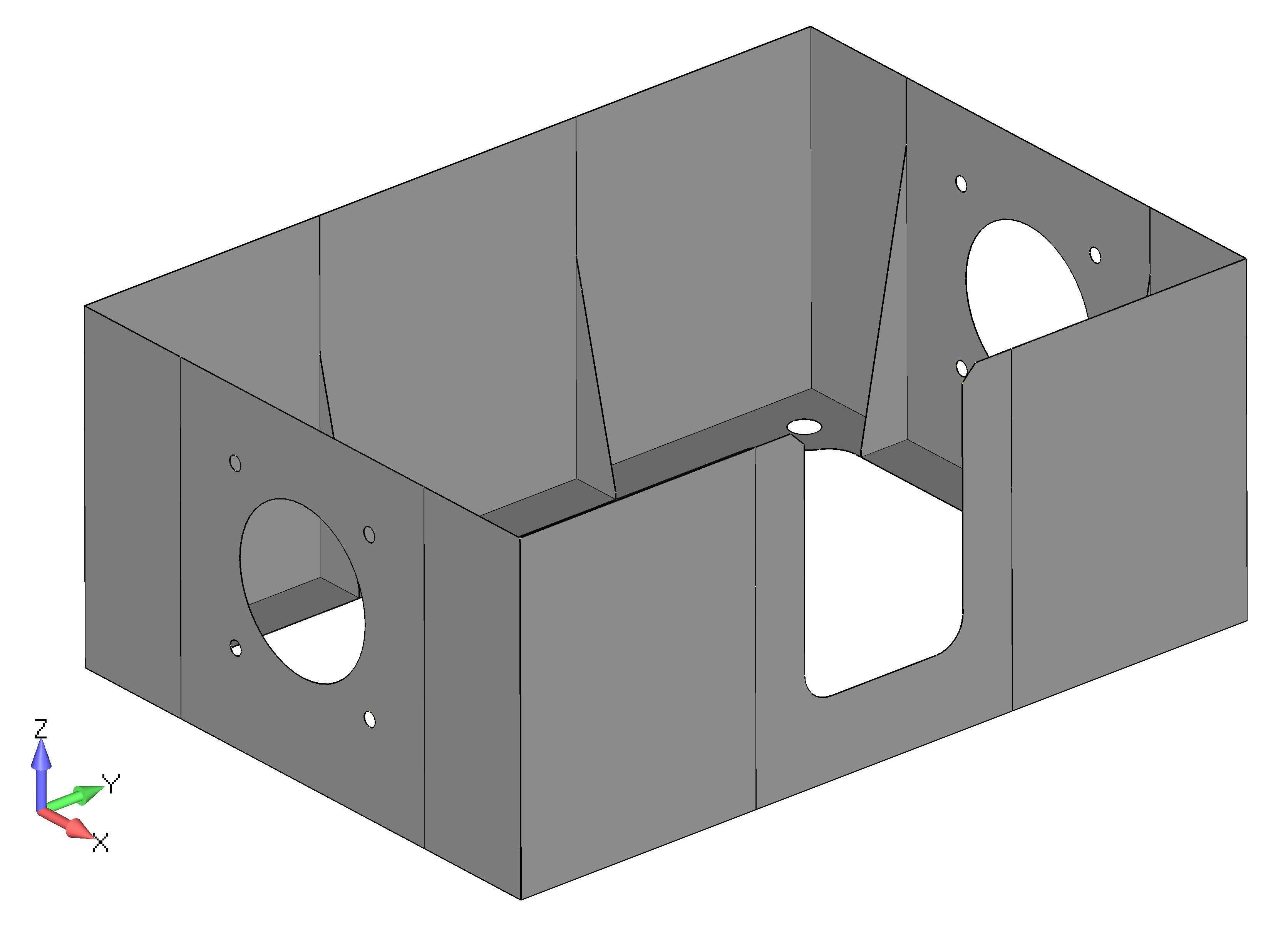 Femap 12 NX Nastran очистка геометрии CADIS 