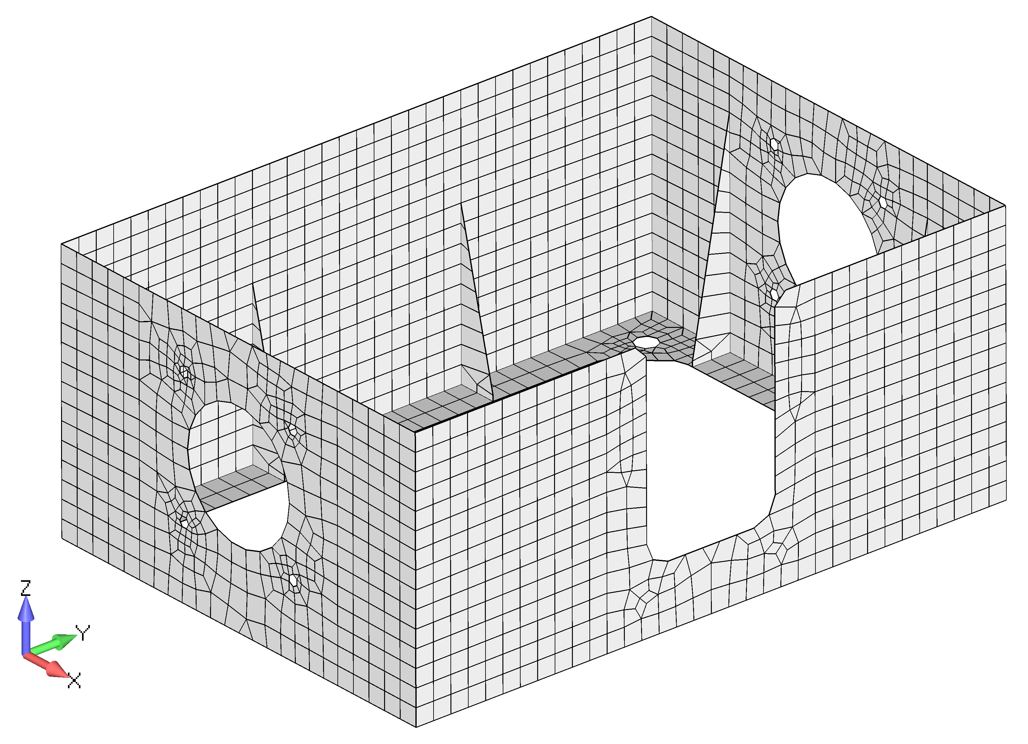 Femap 12 NX Nastran Установите размер сетки