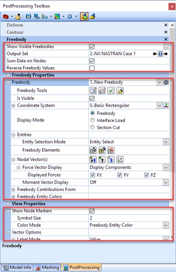 PostProcessing Toolbox femap nastran