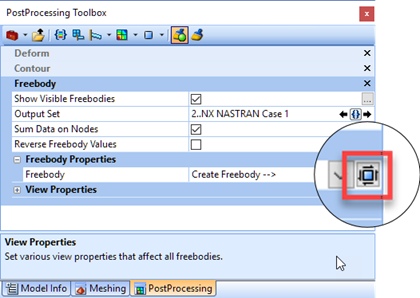 Создание нового Freebody в Femap (шаг 1)