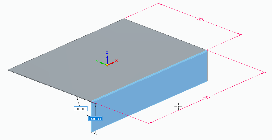 Solid Edge: Листовой металл. Разгрузки и углы