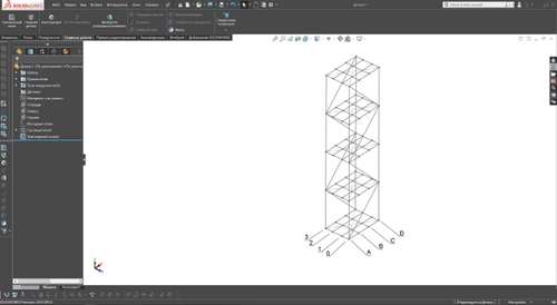 SolidWorks система сеток