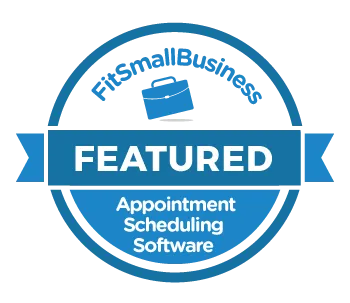 FitSmallBusiness badge for Appointment Scheduling Software.