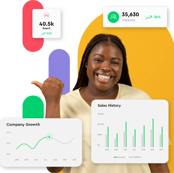 With Omnify reports and analytics understand your business performance