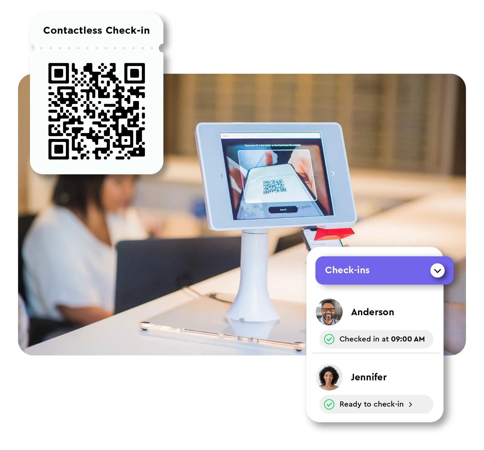 Enable easy checkins with Omnify facility management software