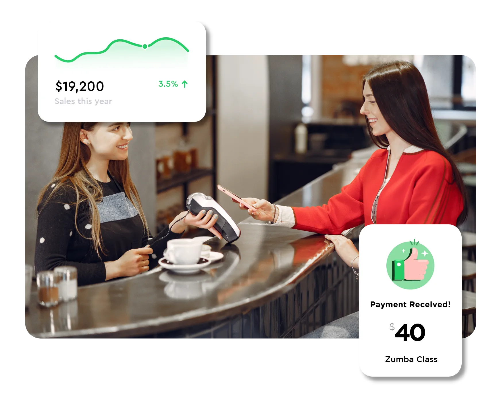 Effortless payments even if your business runs from all the places you set it up