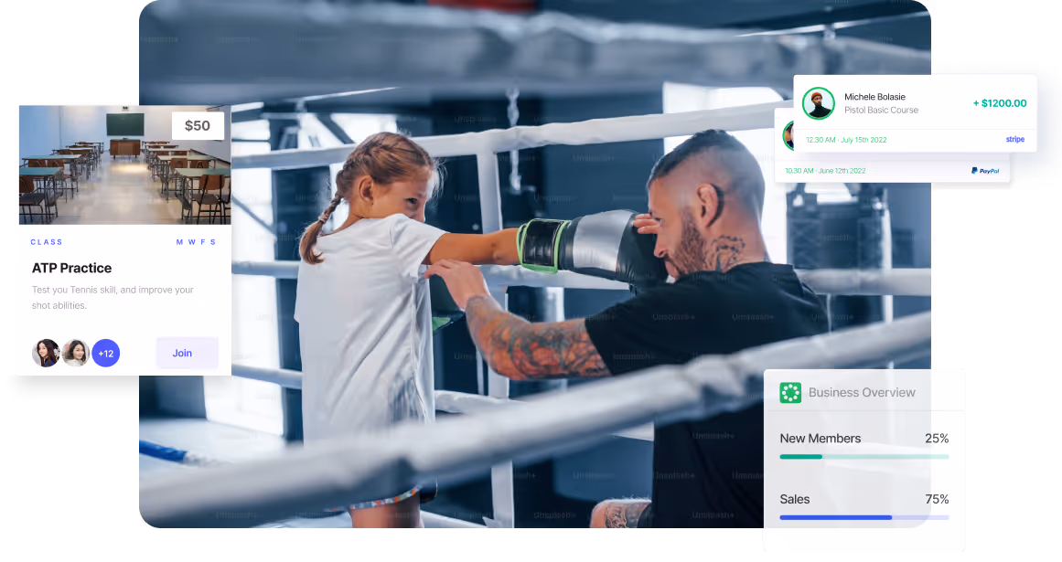 Omnify helps in business management of your sports clubs streamlining to collect payments, email marketing such as welcome messages etc..