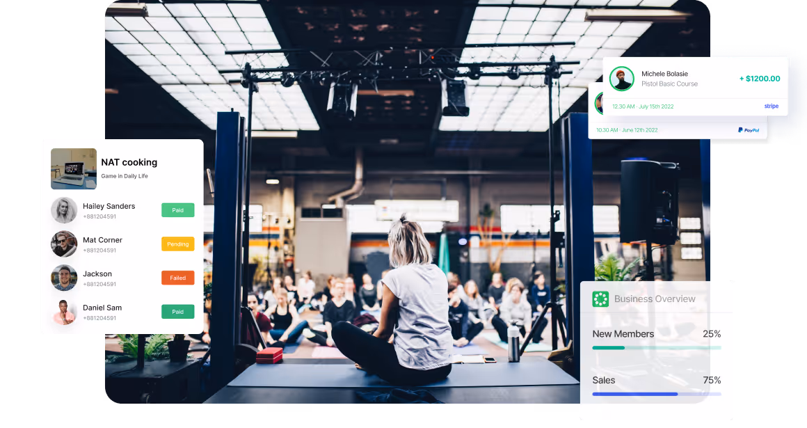Omnify also serves as an Event management software that helps streamline online registration using various communication tools and administrative tools
