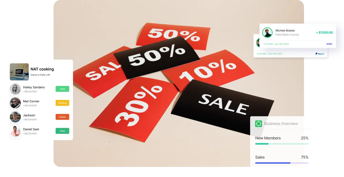 Omnify helps in business management of your sports clubs streamlining to collect payments, email marketing such as welcome messages etc..