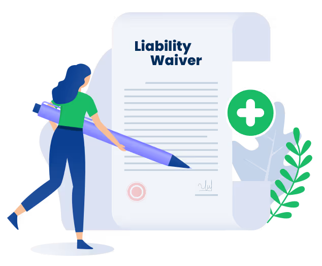 Custom liability waivers 