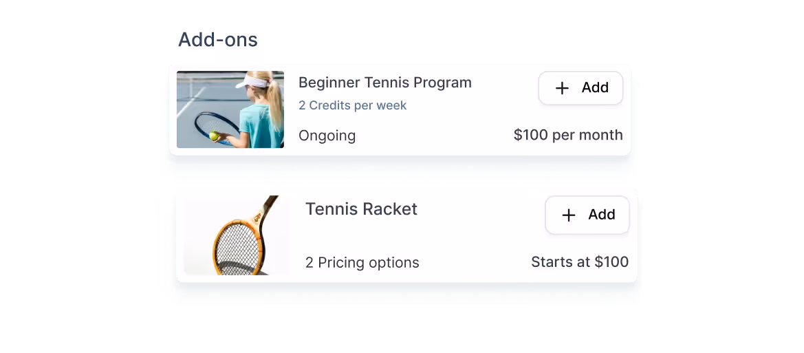 Increase sales by offering additional products or services to your customers