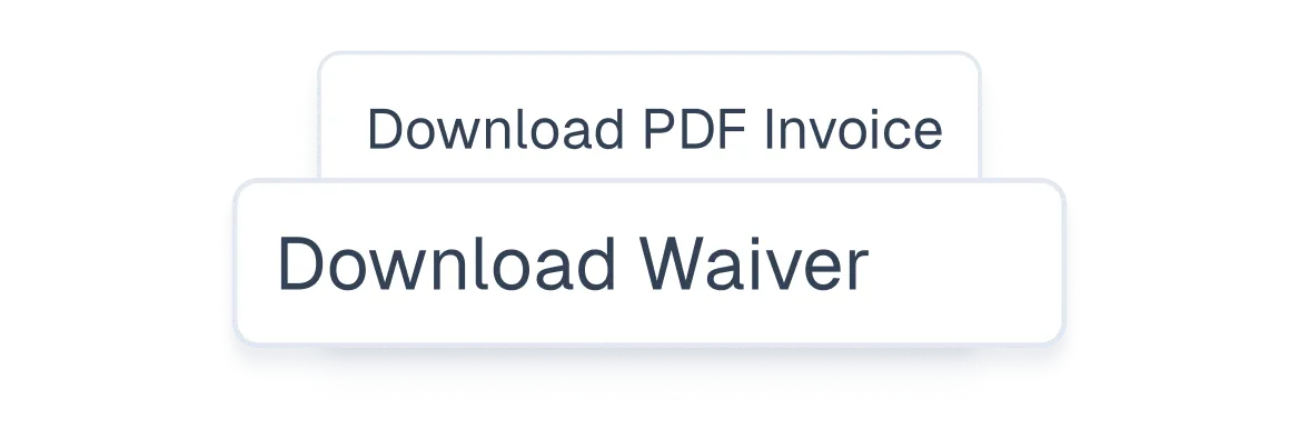 manage digital and PDF waivers