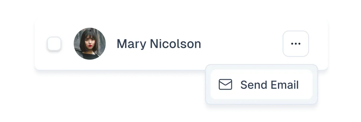 Email attendees, waitlisted, or canceled participants directly from the calendar for quick, seamless communication.