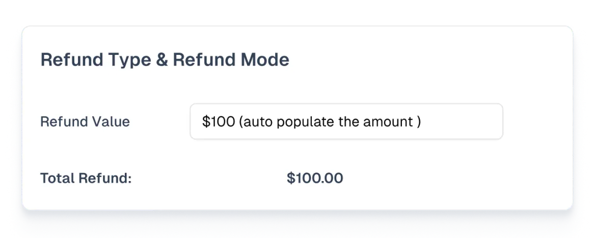 Omnify makes getting refunds seamless