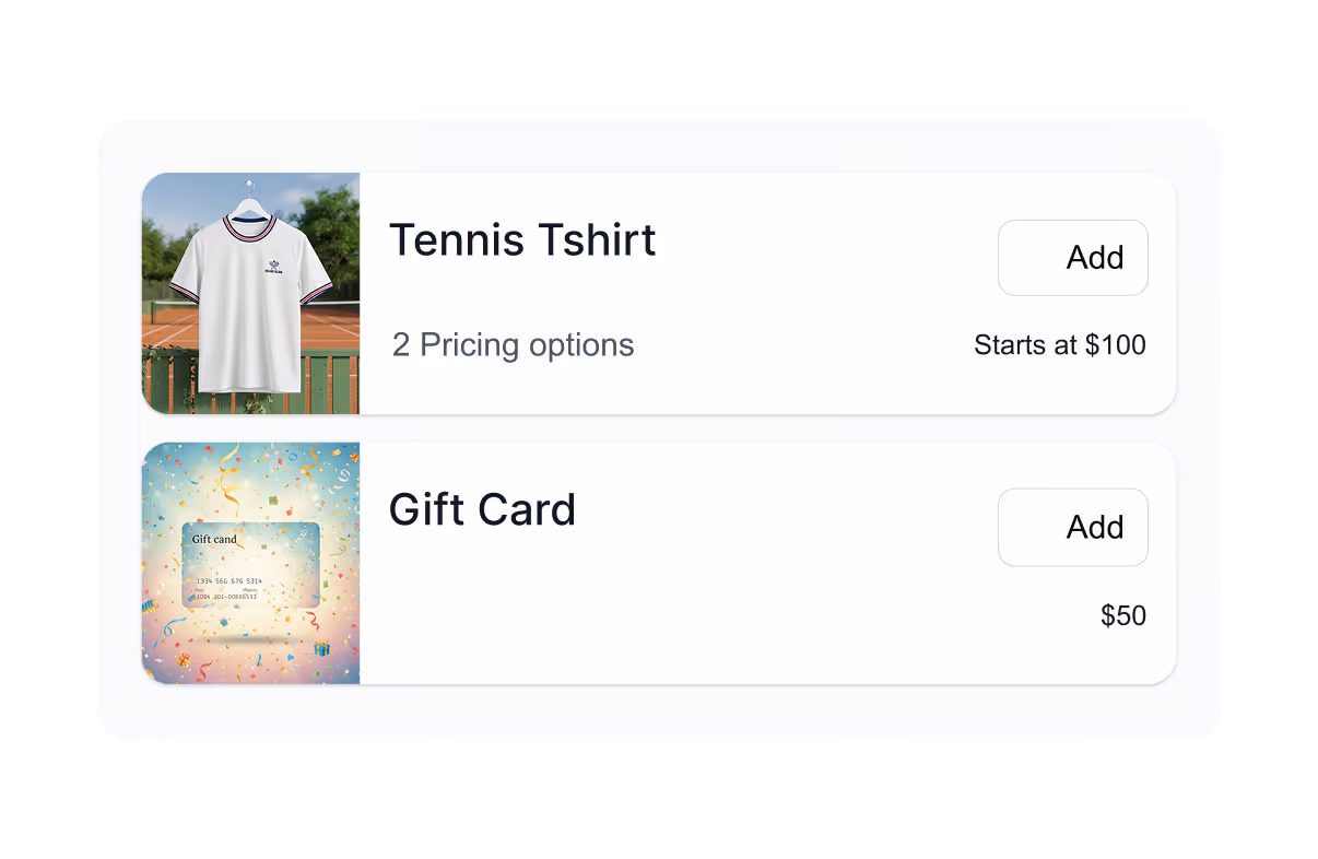 Start selling your camps easily